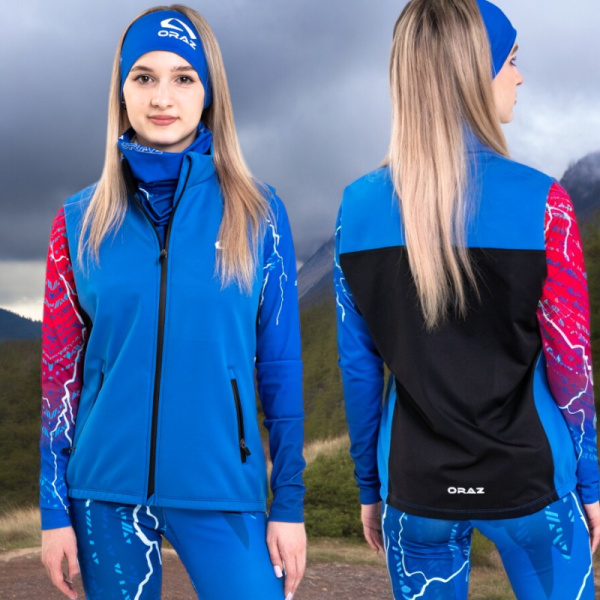 Профессиональный разминочный спортивный жилет СтильныйСпорт РБ / Безрукавка - жилетка, унисекс. ПОД ЗАКАЗ